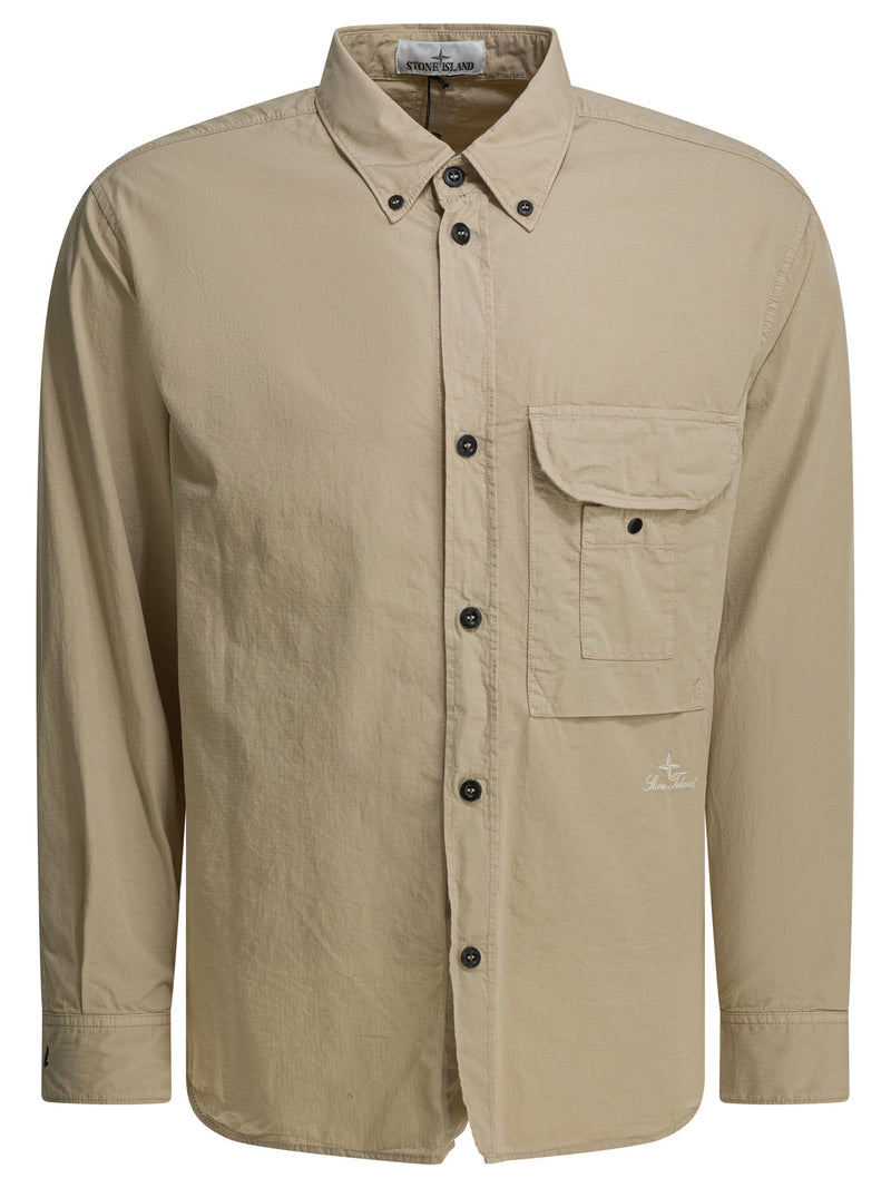Stone Island Stone Island Men's Jacket Beige - World Class Fashion