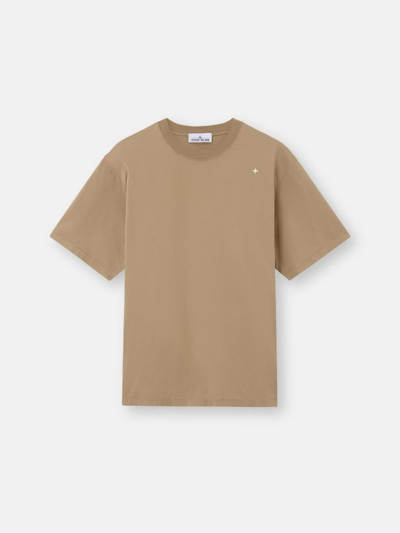 Stone Island Stone Island Cotton T-Shirt Brown Men - World Class Fashion