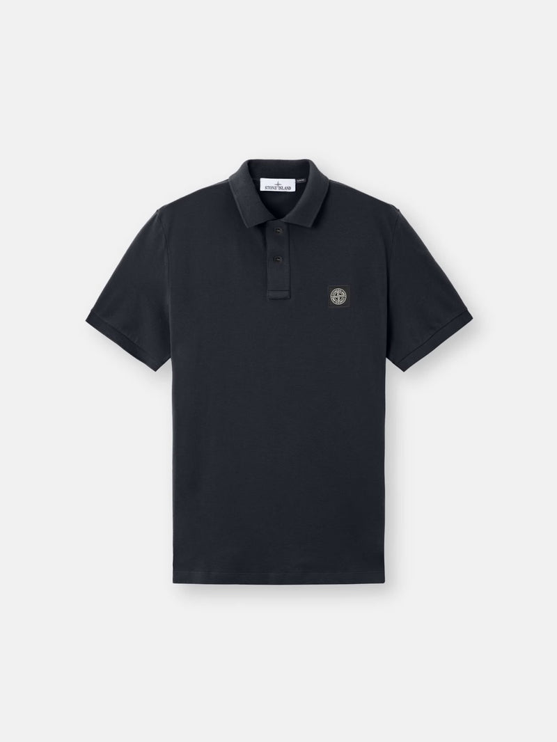 Stone Island Stone Island Cotton Polo Shirt Blue Men - World Class Fashion