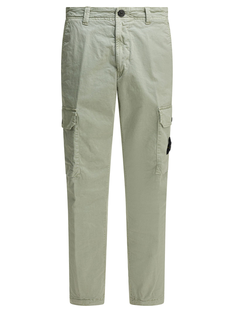 Stone Island Stone Island Broken Twill Cargo Pants Green - World Class Fashion