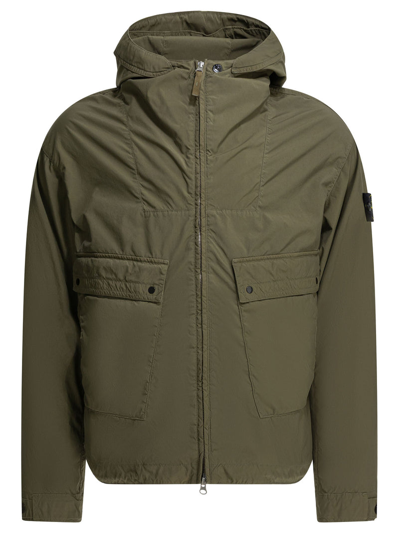 Stone Island Stone Island Waterproof Jacket Green Men - World Class Fashion