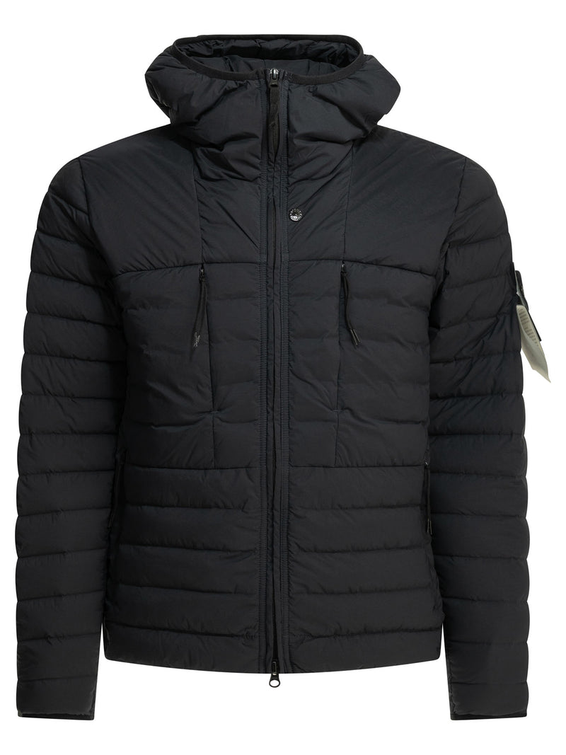 Stone Island Stone Island Nylon Short Down Jacket Blue Men - World Class Fashion