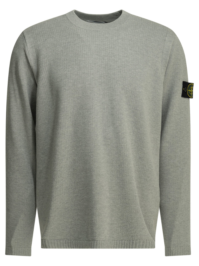 Stone Island Stone Island Crew-neck Sweater Grey Men - World Class Fashion