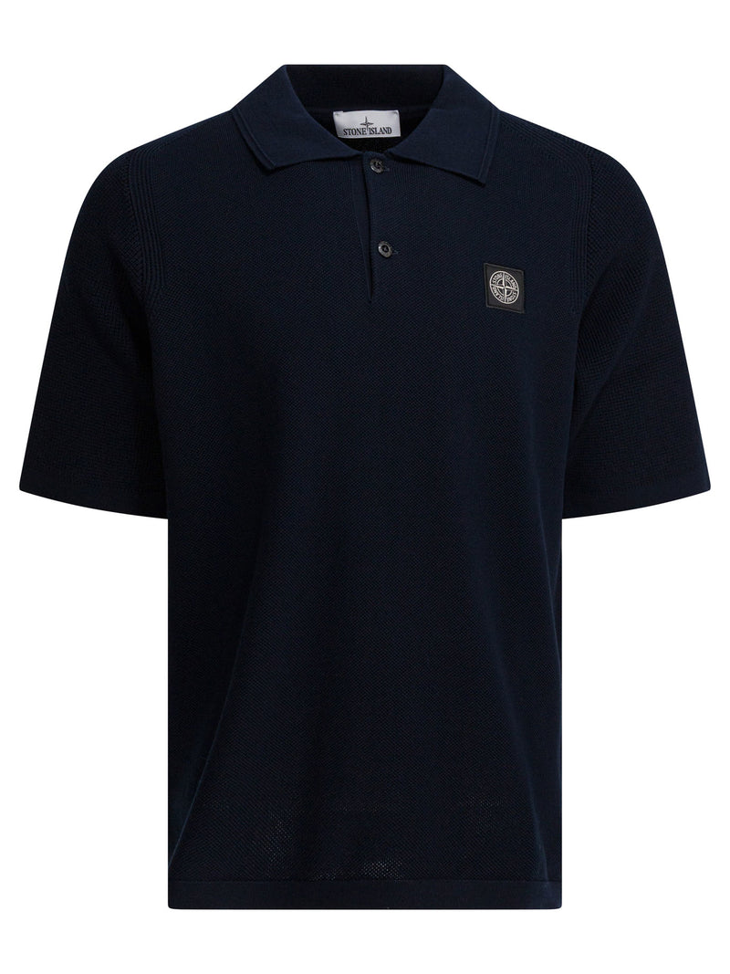 Stone Island Stone Island Men Polo Shirt Blue Cotton - World Class Fashion