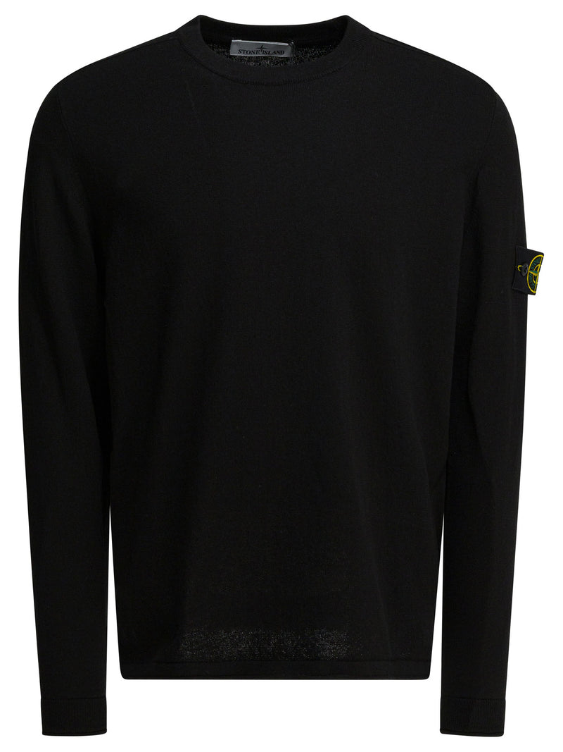 Stone Island Stone Island Crew-Neck Sweater Black Men - World Class Fashion