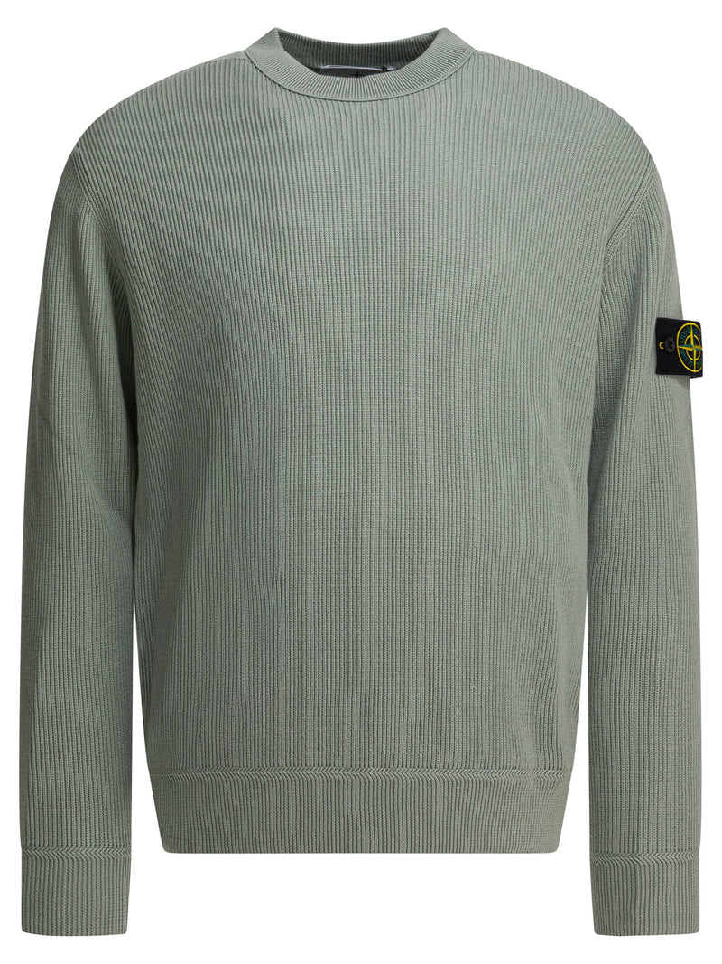 Stone Island Stone Island Crew-Neck Sweater Green Men - World Class Fashion