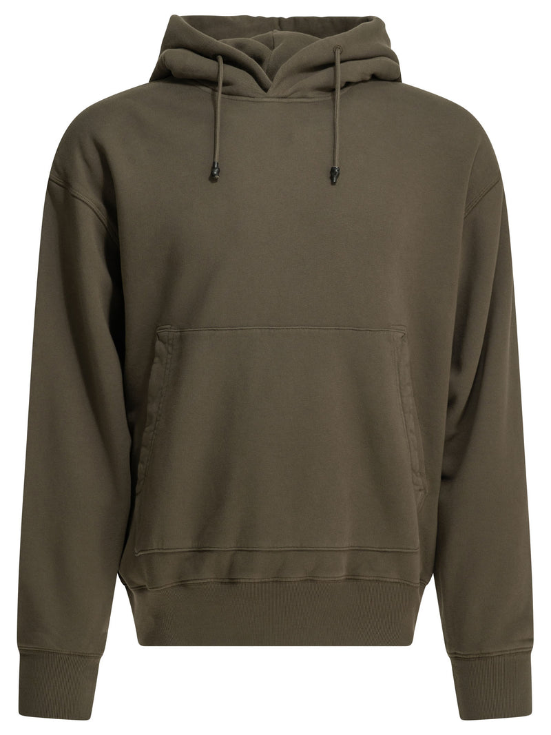 Stone Island Stone Island Logo Hoodie Brown Men - World Class Fashion