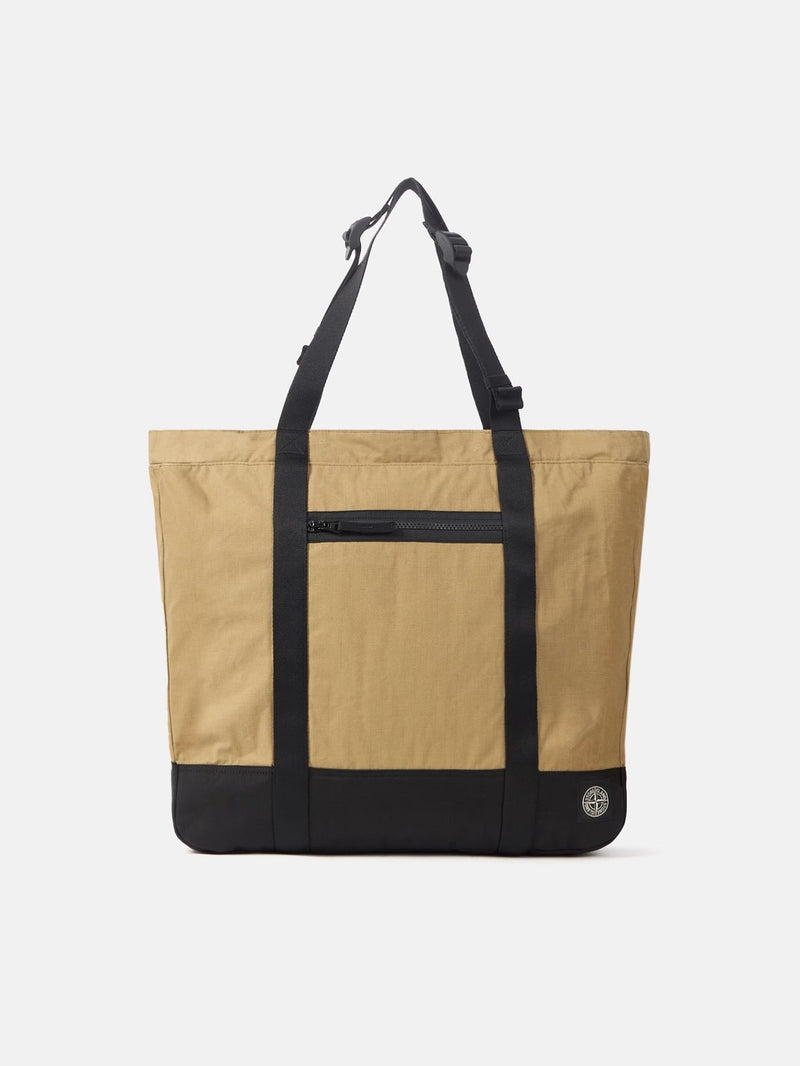 Stone Island Stone Island Shoulder Bag Beige Men - World Class Fashion