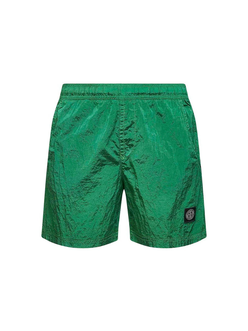 Stone Island Stone Island Men's Green Swimwear Shorts - World Class Fashion