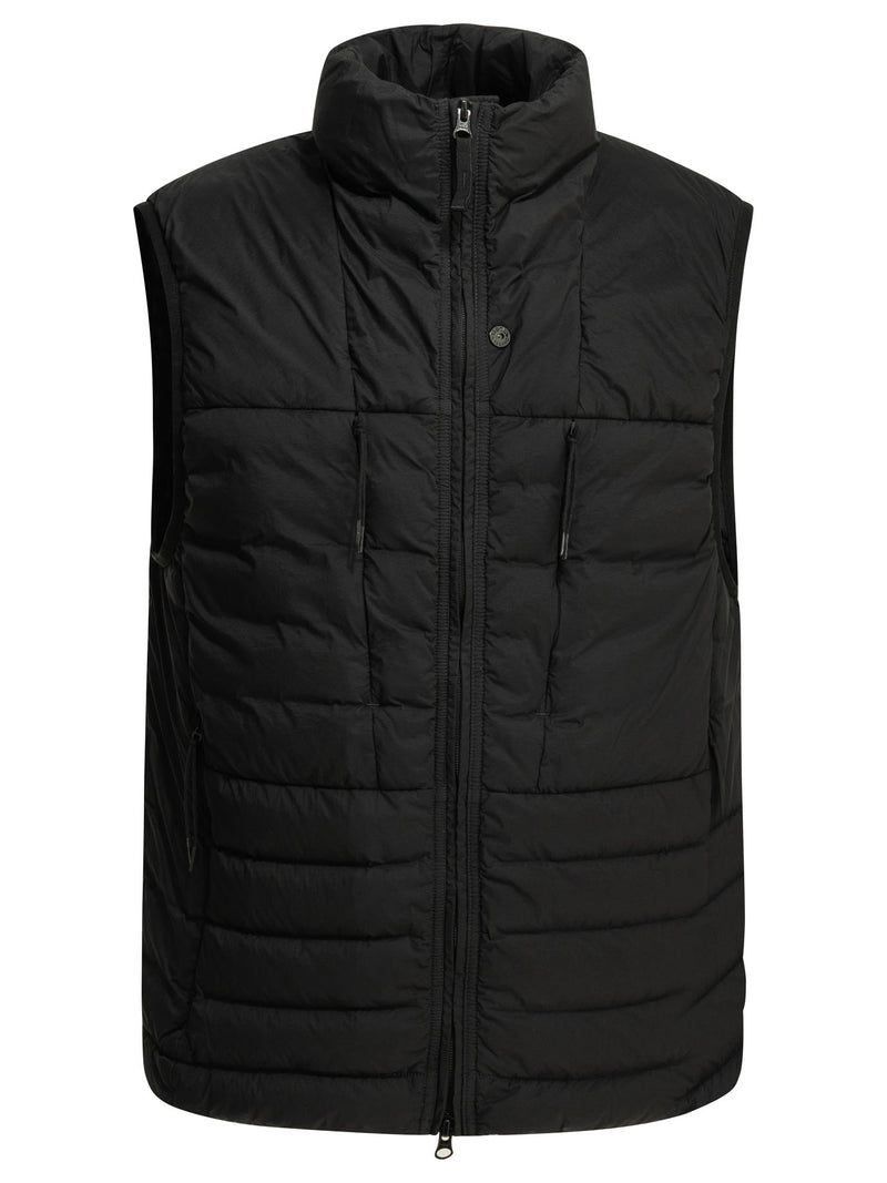 Stone Island Stone Island Seamless Tunnel Sleeveless Jacket Black - World Class Fashion