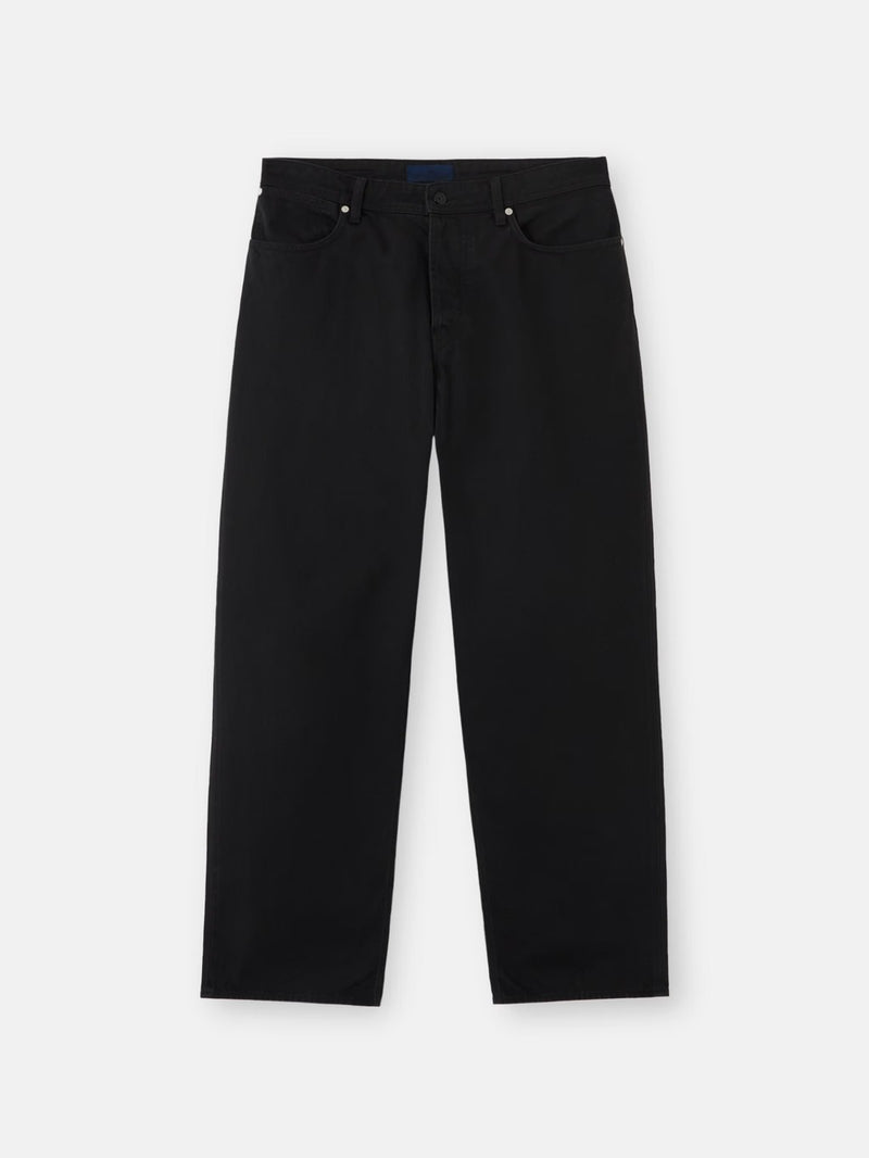 Stone Island Stone Island Light Denim Five Pockets Pants Black - World Class Fashion