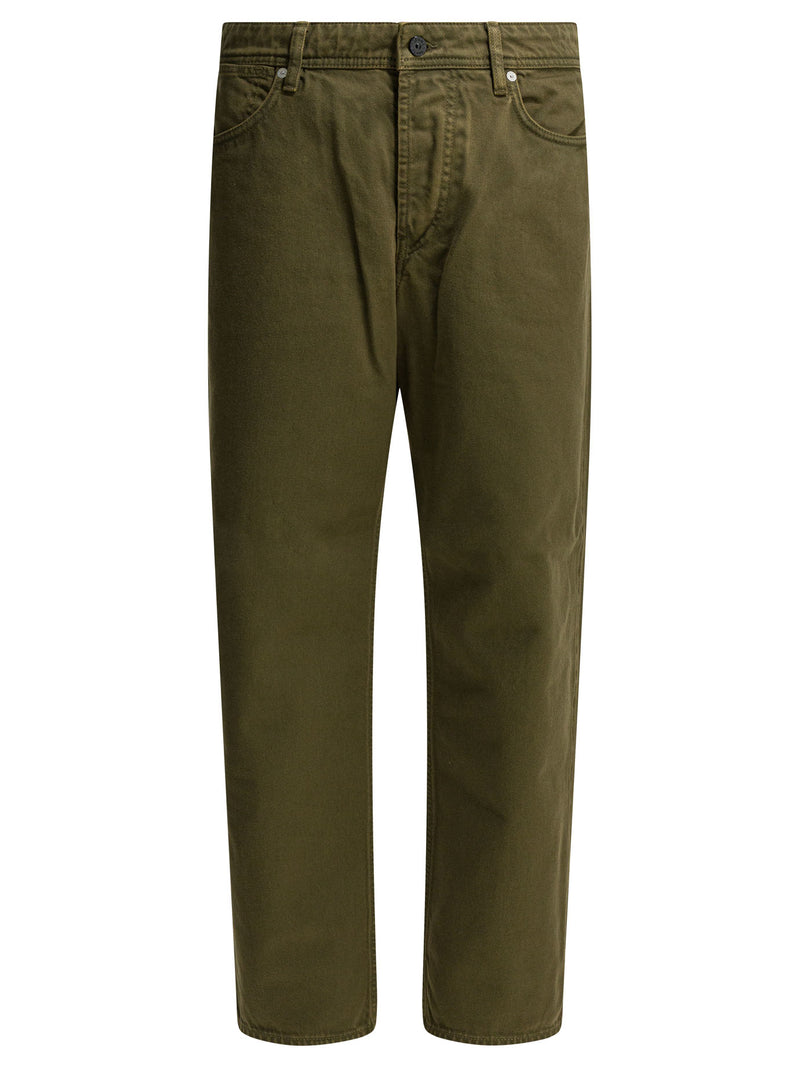 Stone Island Stone Island Light Bull Straight Leg Jeans Green - World Class Fashion