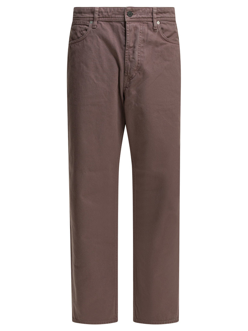 Stone Island Stone Island Straight-Leg Jeans Purple Men - World Class Fashion