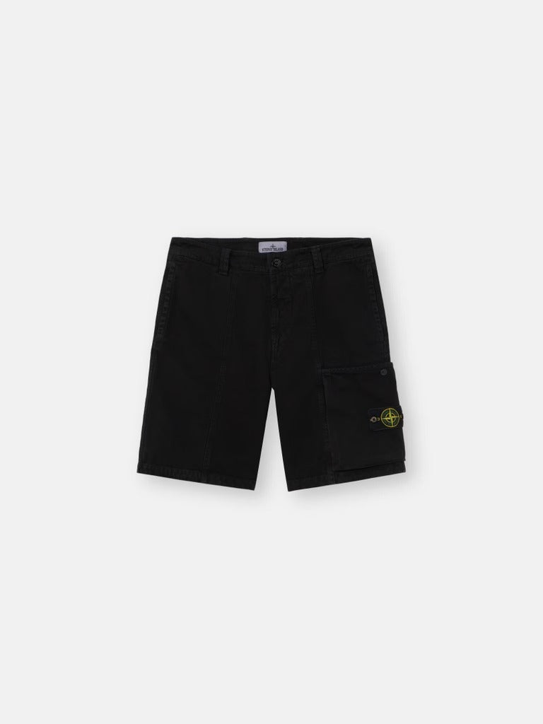 Stone Island Stone Island Cargo Shorts Black Men - World Class Fashion