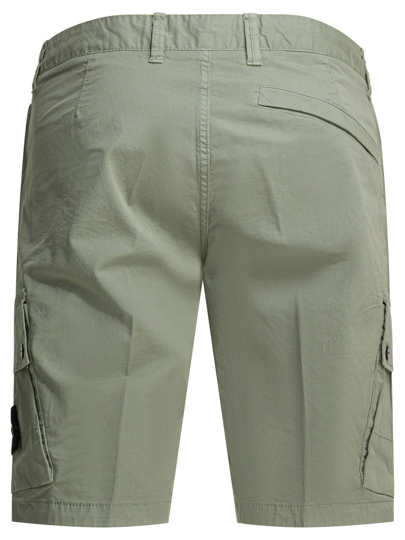Stone Island Stone Island Cargo Shorts Green Men - World Class Fashion