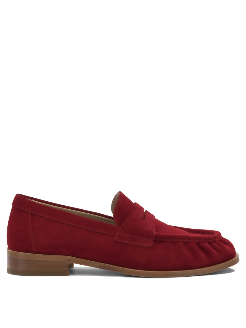 Strategia Strategia Women's Red Leather Loafers - World Class Fashion