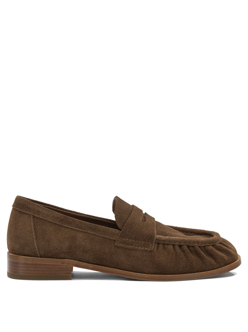 Strategia Strategia A6101VELOUR SIGARO Brown Leather Women Loafers - World Class Fashion