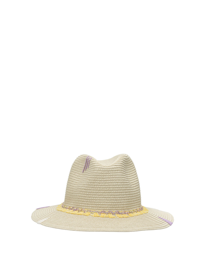 The Hat Gang The Hat Gang Beige Raffia Women's Hat - World Class Fashion