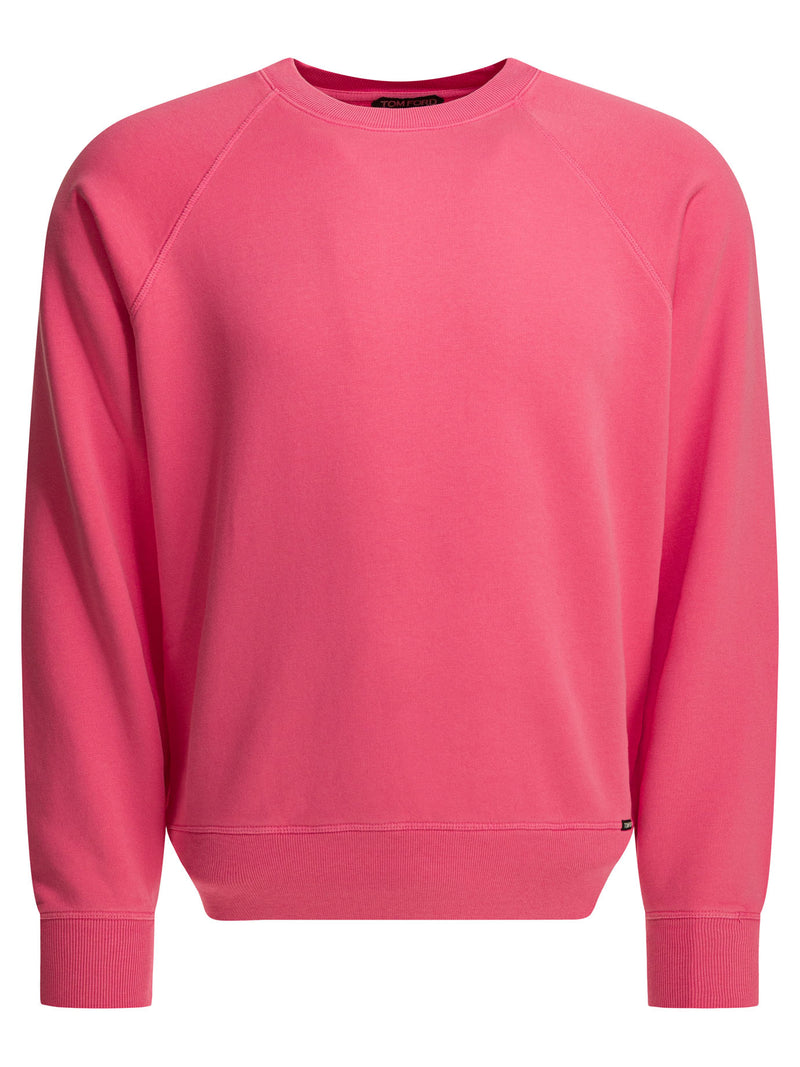 Tom Ford Sudadera Tom Ford de Algodón Orgánico Rosa para Hombre - World Class Fashion