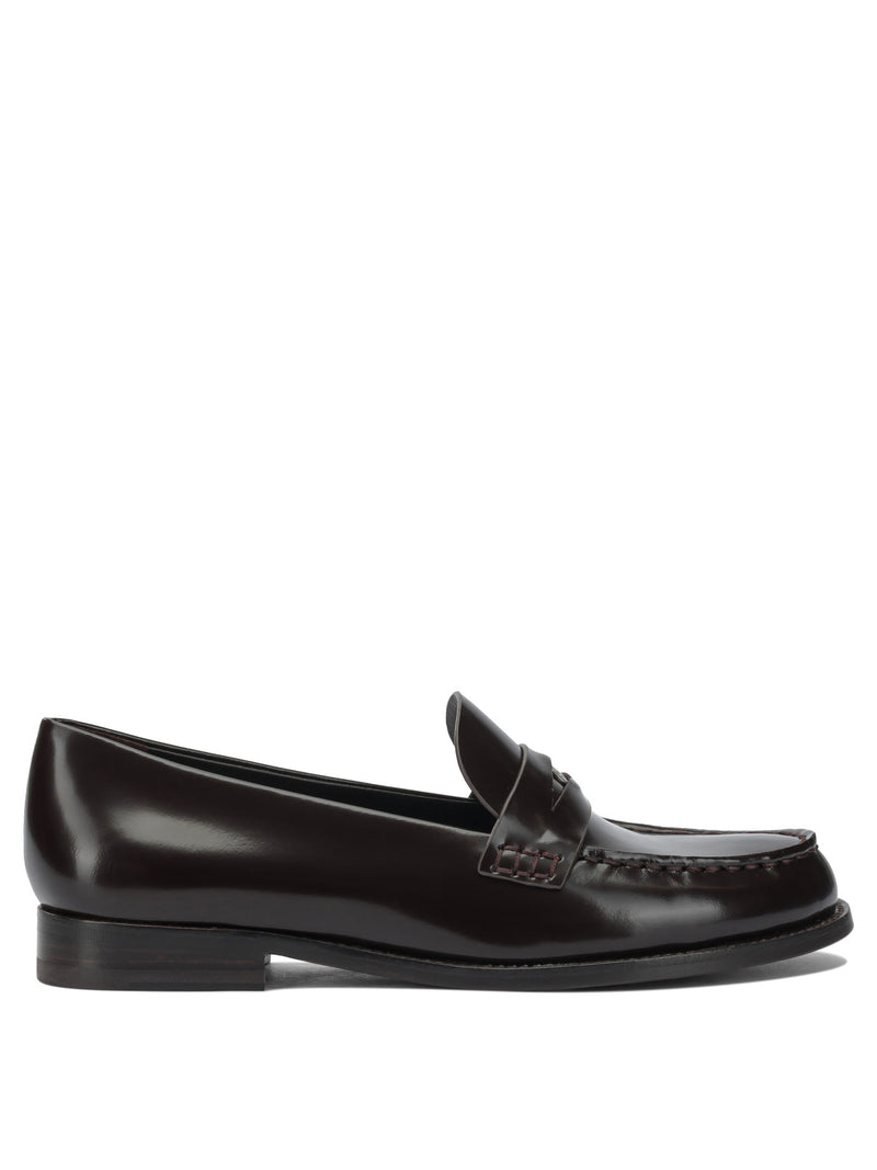 Tory Burch Tory Burch Women's Leather Loafers Brown - World Class Fashion