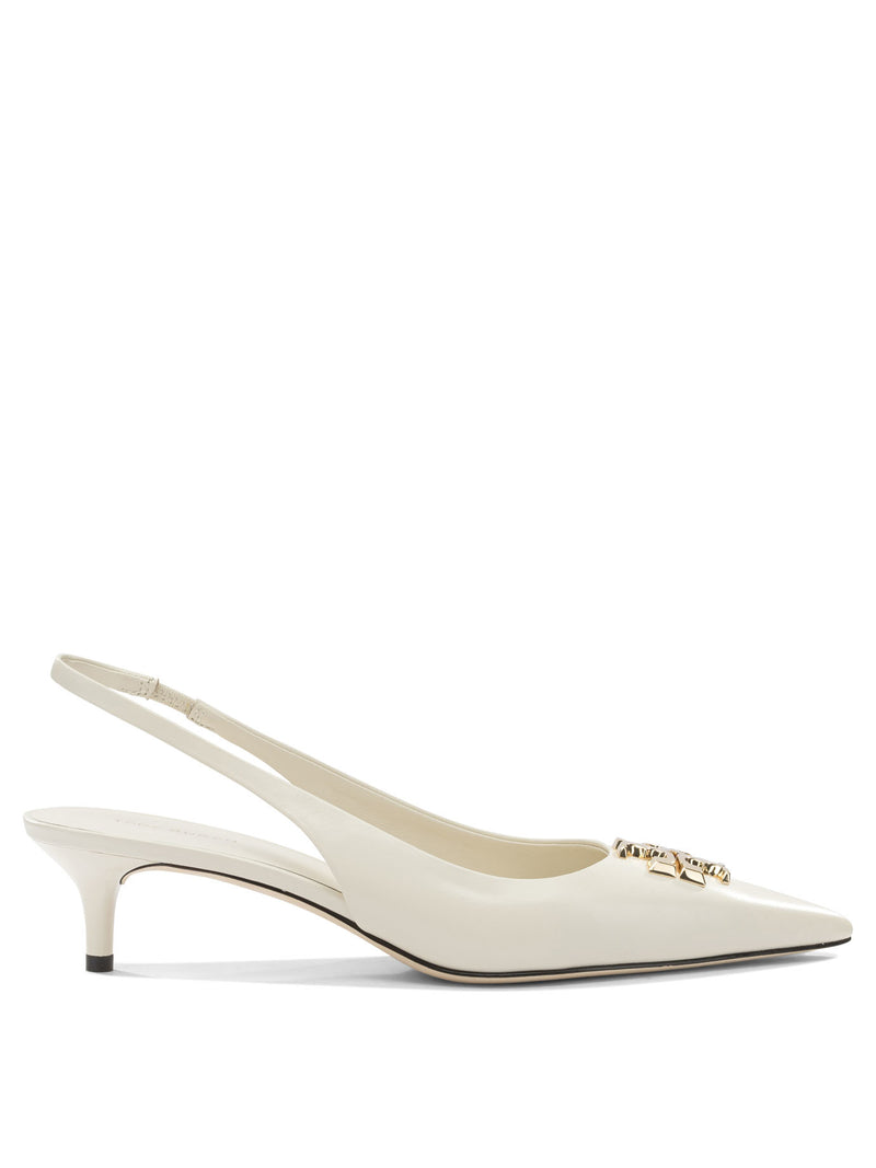 Tory Burch Tory Burch Leather Pumps White Women - World Class Fashion