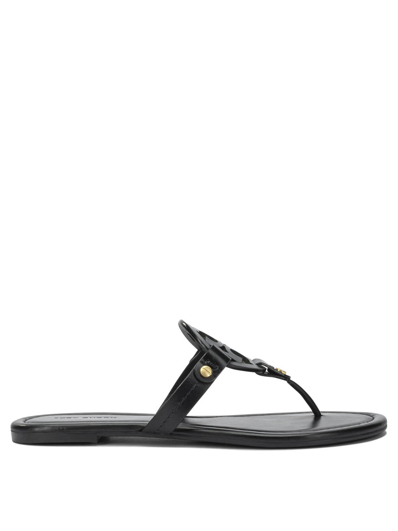 Tory Burch Tory Burch Leather Sandals Black Women - World Class Fashion
