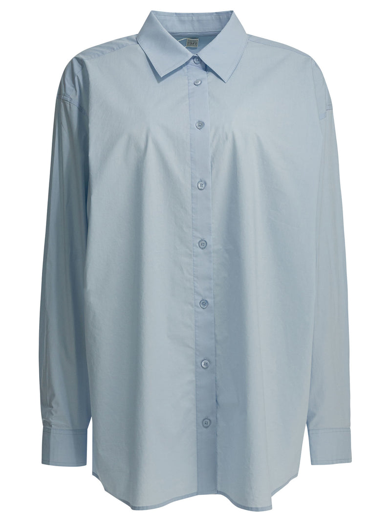 Toteme Toteme Classic Shirt Light Blue Women - World Class Fashion