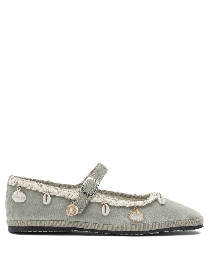 Toujours Toujours Lou Lou Ballerinas Beige Women - World Class Fashion