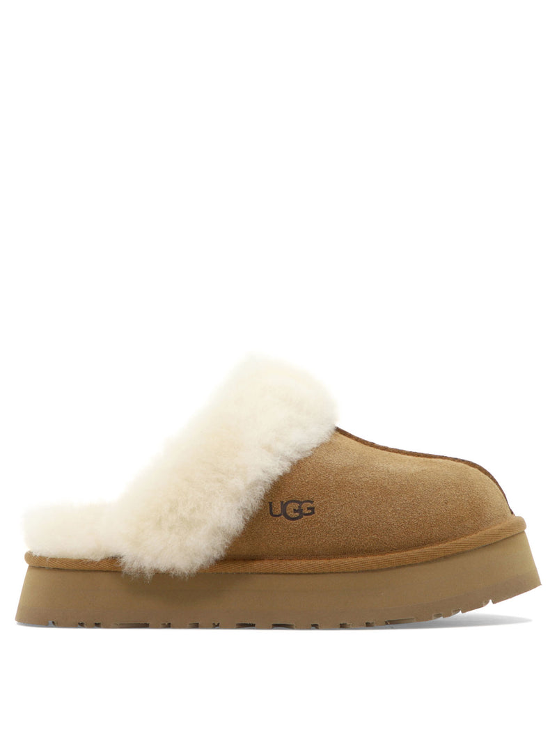 Ugg Ugg Disquette Slippers Brown Women - World Class Fashion