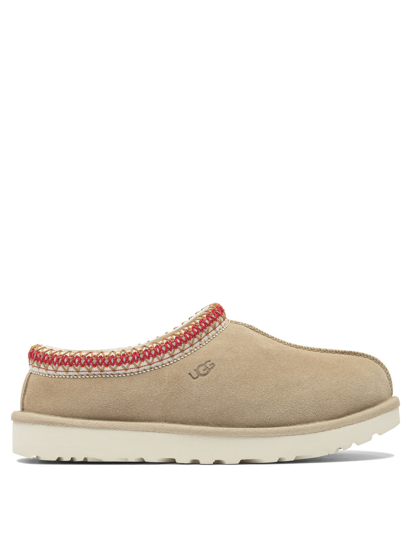 Ugg Ugg Tasman II Slippers Beige Leather Women - World Class Fashion