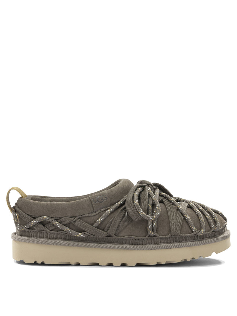 Ugg Ugg Women's Grey Suede Loafers - World Class Fashion