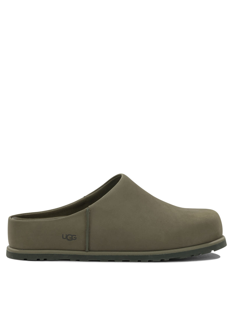 Ugg Ugg Otzo Sabot Green Suede Men Sandals - World Class Fashion