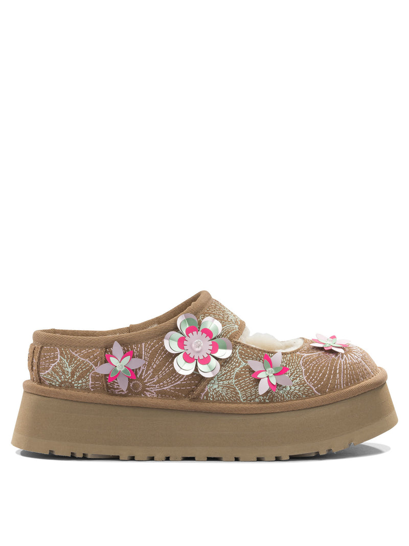 Ugg Ugg Bailarinas para Mujer Ante Marrón - World Class Fashion