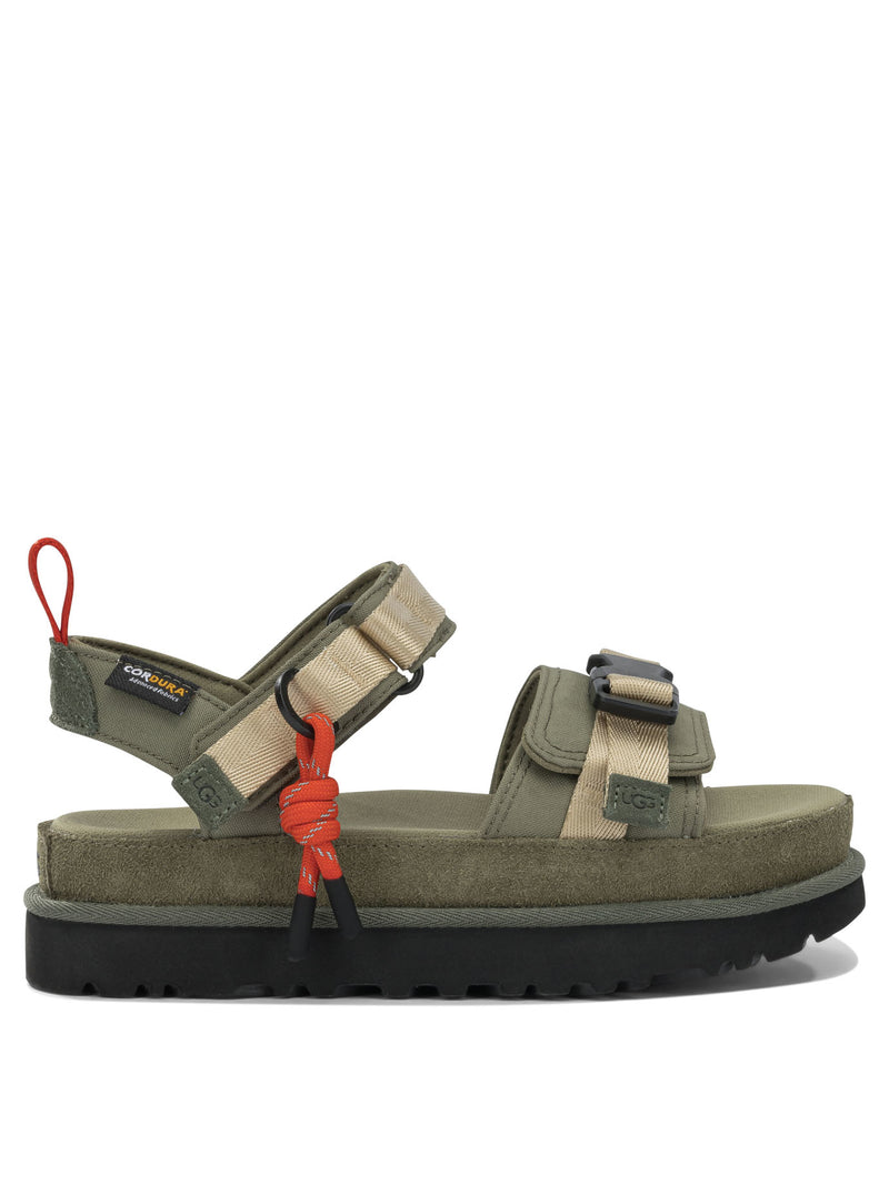 Ugg Ugg Goldenstar Wildwood Low Sandals Green - World Class Fashion