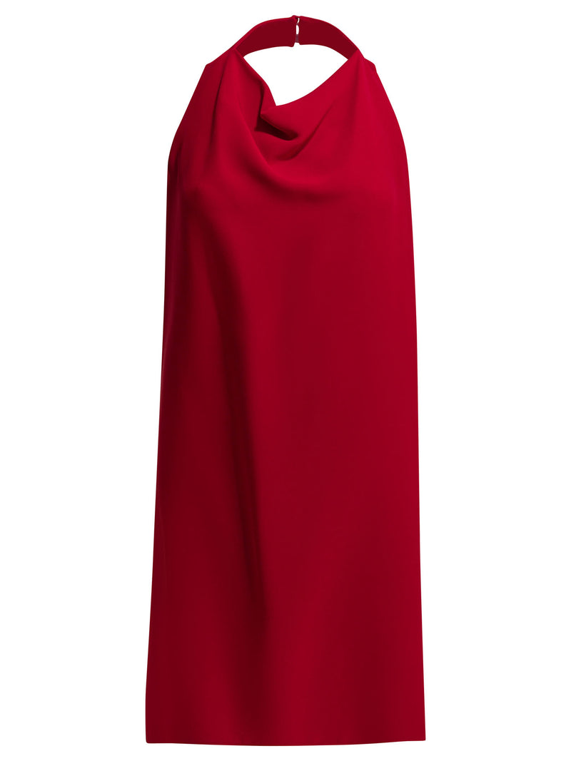Valentino Vestido corto Valentino Cady Couture rojo - World Class Fashion