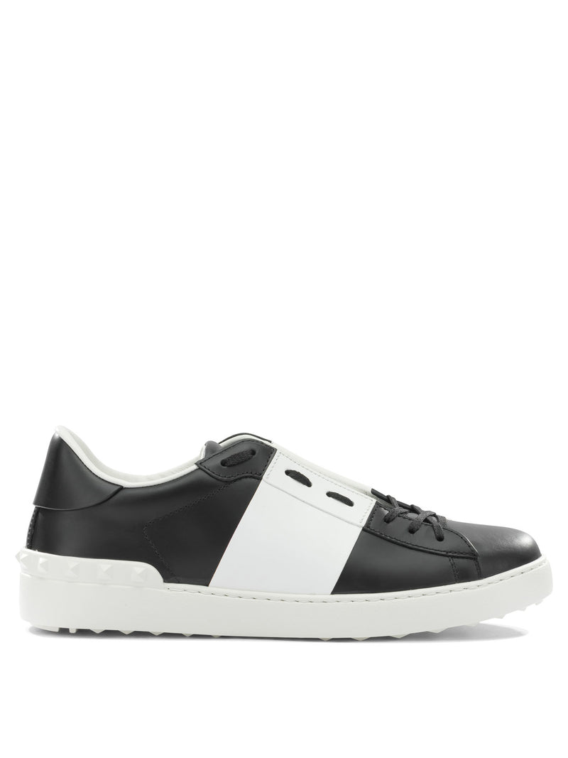 Valentino Garavani Valentino Garavani Zapatillas Abiertas Negras Hombre - World Class Fashion