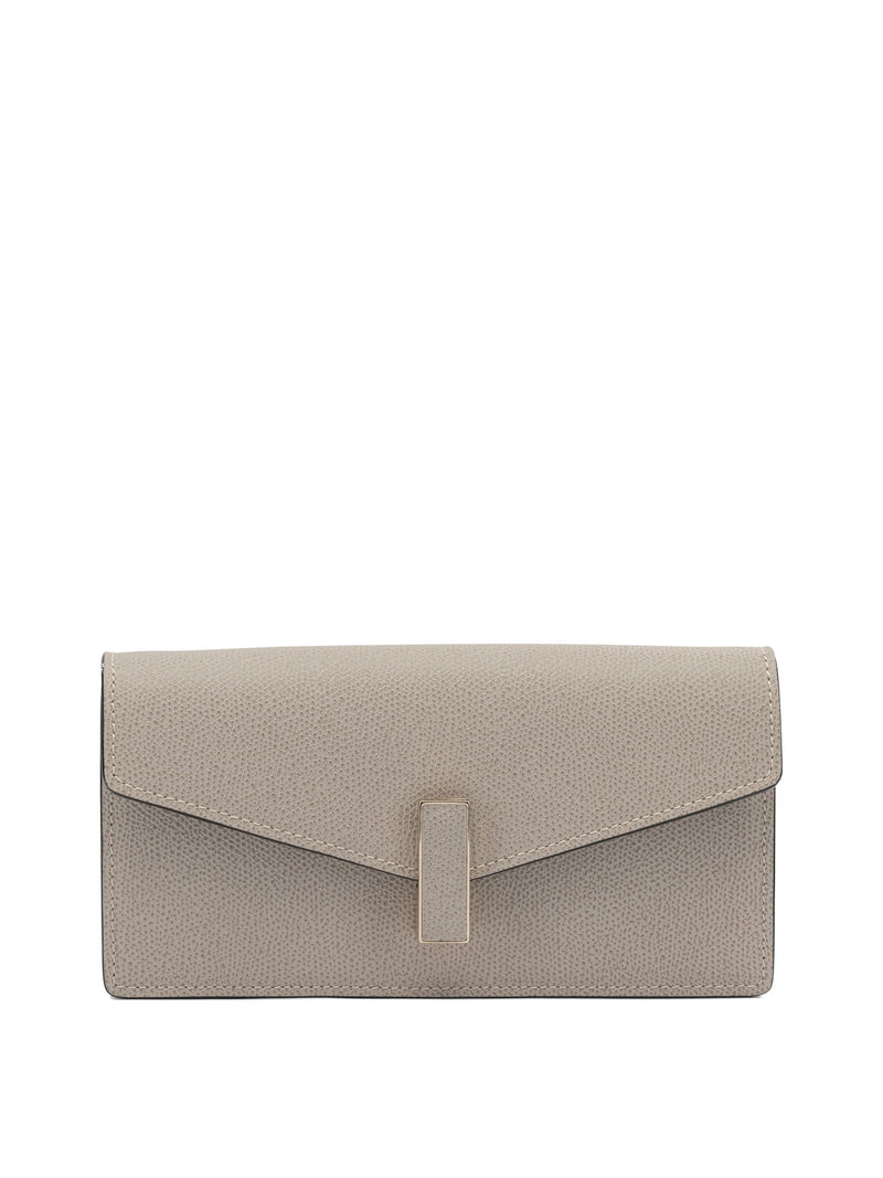 Valextra Bolso de mano Valextra Iside con cadena beige - World Class Fashion