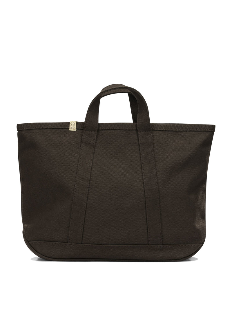 Visvim Visvim Canvas Rime Tote M Hand Bag Charcoal - World Class Fashion