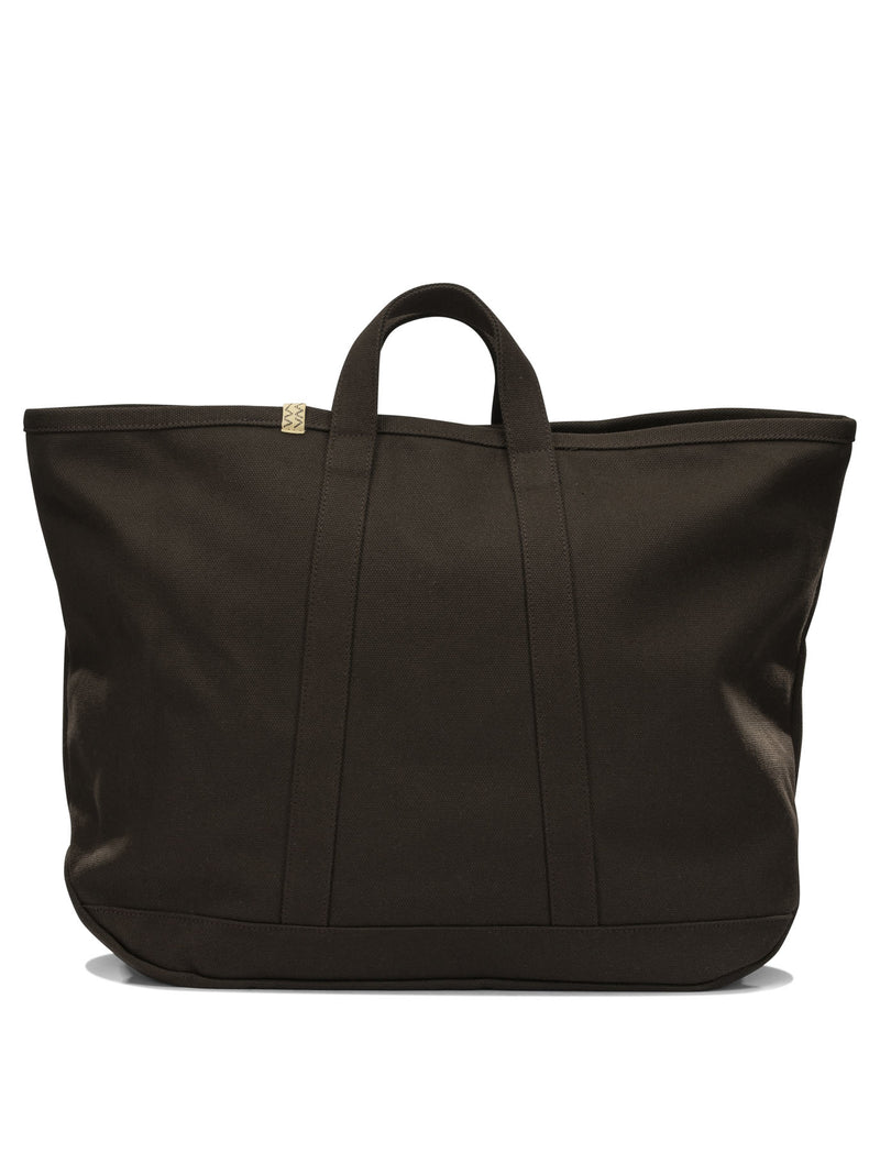 Visvim Visvim Canvas Rime Tote L Hand Bag Charcoal - World Class Fashion