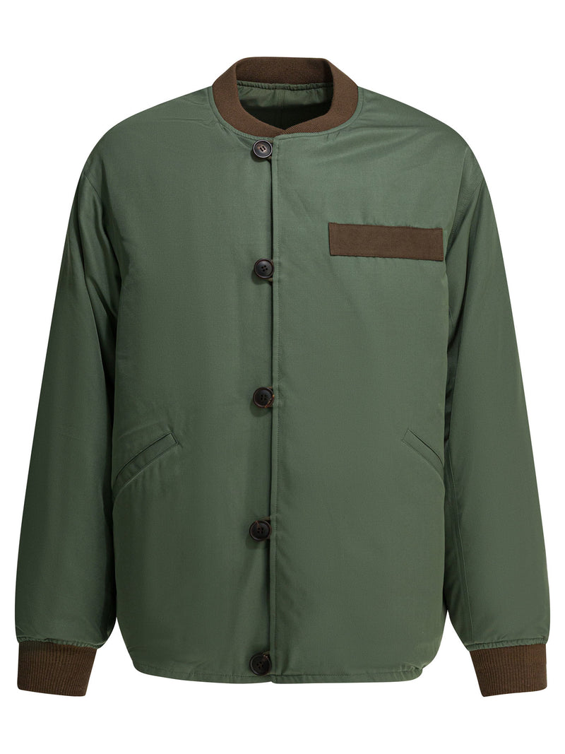 Visvim Visvim Wool Silk Jacket Green Men - World Class Fashion