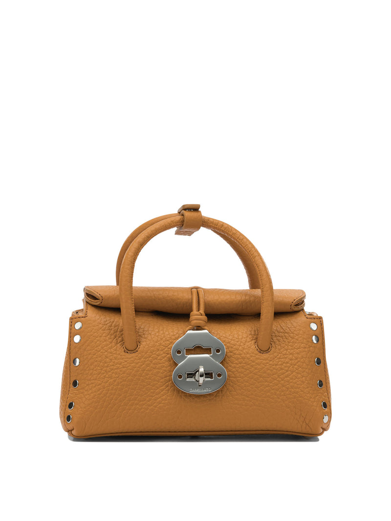 Zanellato Bolso de Mano Zanellato Dotta Centauro Baby Naranja - World Class Fashion