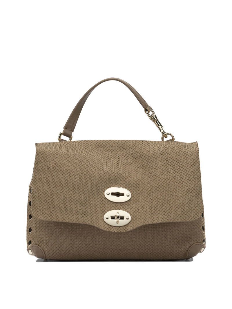 Zanellato Bolso de mano Zanellato Postina Amoretto de ante beige - World Class Fashion