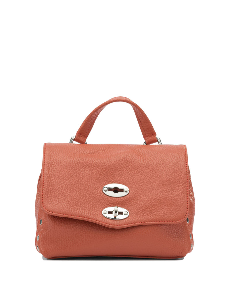 Zanellato Bolso de mano de cuero rojo Zanellato Postina Daily Baby - World Class Fashion