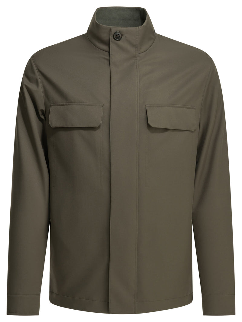 Zegna Zegna Lightwear Jacket Grey Men - World Class Fashion