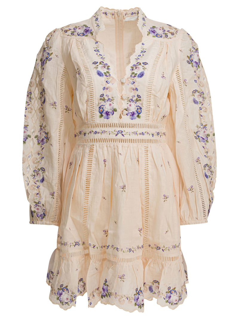 Zimmermann Vestido Zimmermann Patience Amarillo para Mujer - World Class Fashion