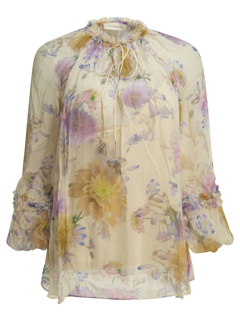 Zimmermann Zimmermann Luna Blouse White Women - World Class Fashion