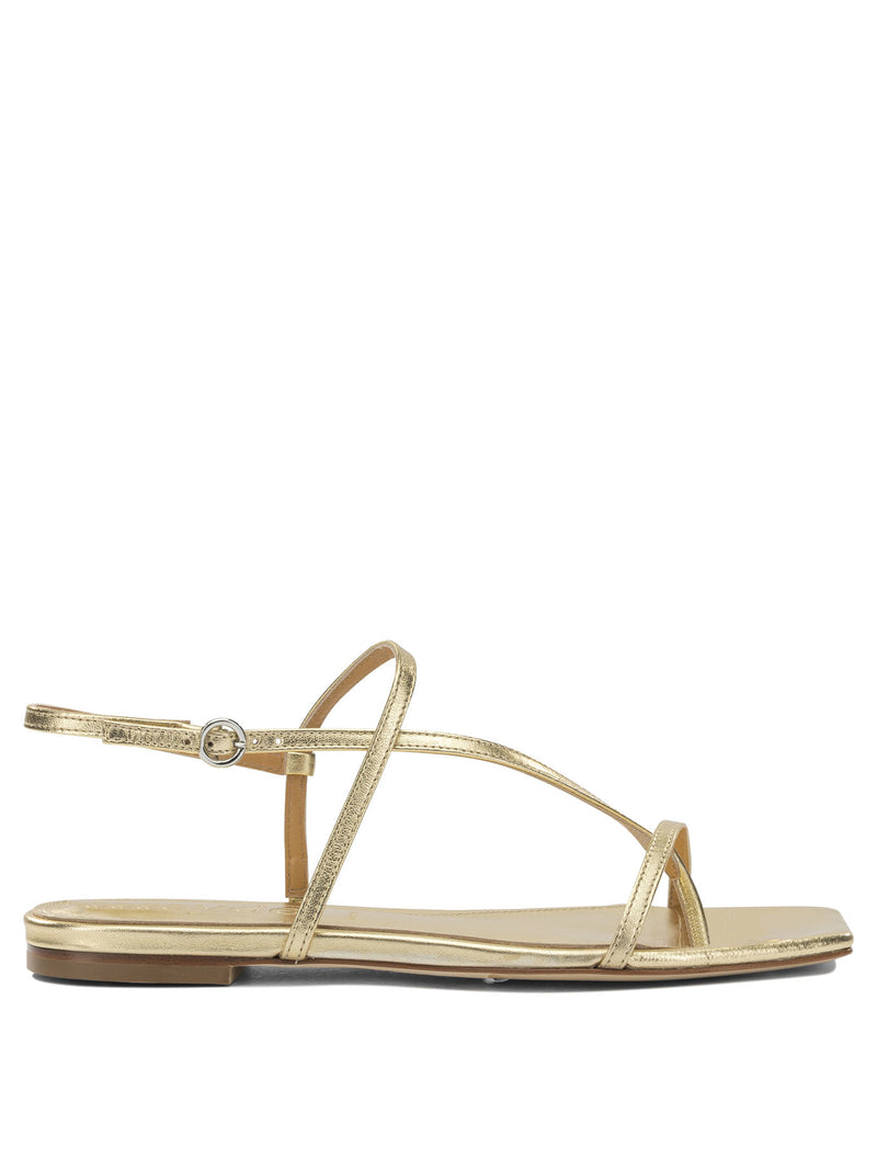 Aeyde Aeyde Ella Flat Sandals Gold Women - World Class Fashion
