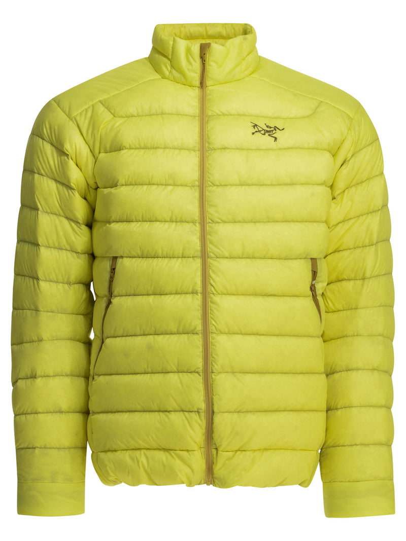 Arc'teryx Chaqueta corta de plumón Arc'teryx Cerium amarilla - World Class Fashion
