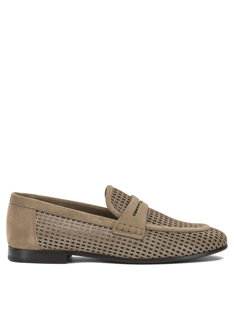 Brunello Cucinelli Brunello Cucinelli Sparkling Loafers Beige Women - World Class Fashion