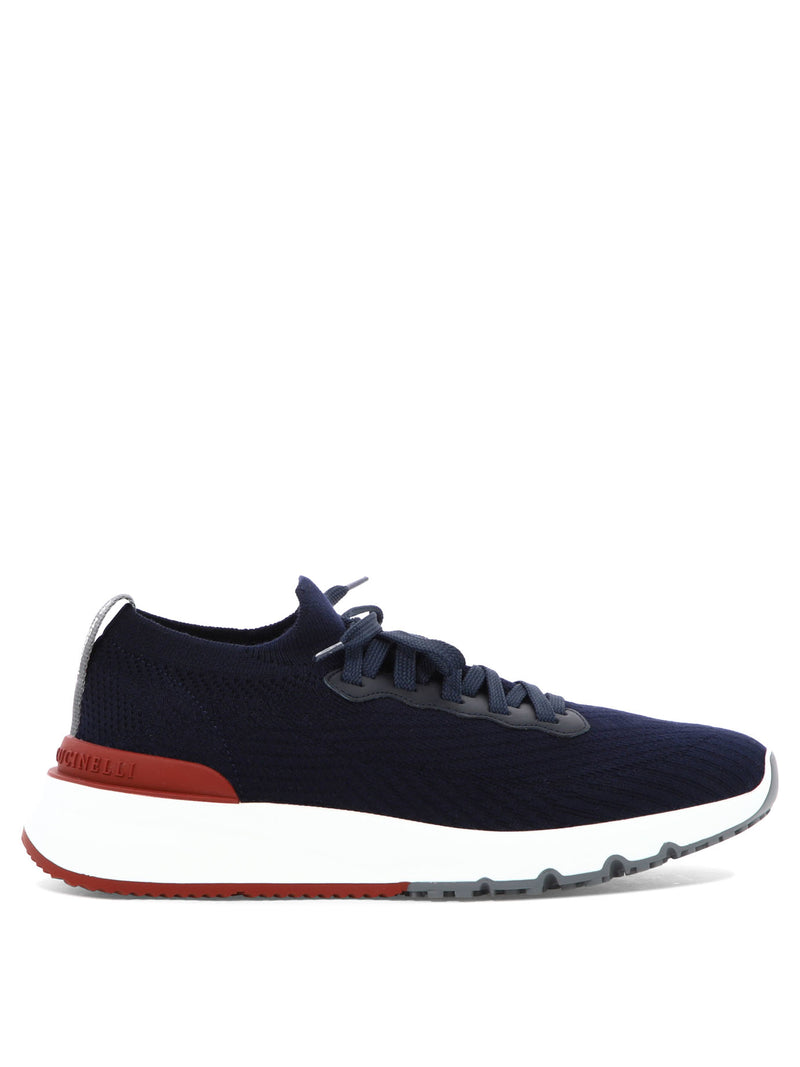 Brunello Cucinelli Brunello Cucinelli Low Sneakers Blue Men - World Class Fashion
